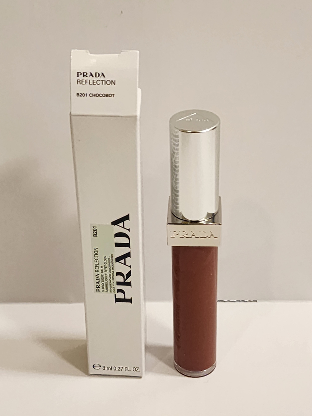 Prada Reflection Liquid Lipstick B201 Chocobot